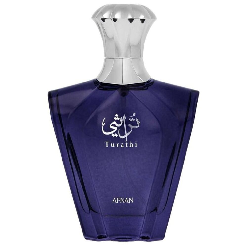 Afnan Turathi Blue Eau de Parfum EDP Spray for Men 3.0 oz / 90 ml - New